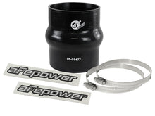 Load image into Gallery viewer, afe Magnum FORCE Intake Coupling Kit (3-1/8 IN ID x 4 IN L) Black Straight Coupler w/ Hump - Universal