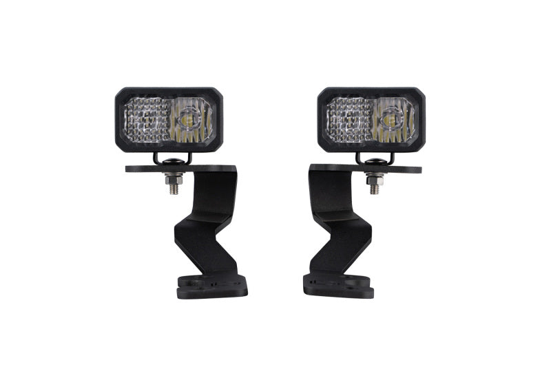 Diode Dynamics Stage Series SS5 Pro Yellow Combo Backlit Ditch Light Kit - Toyota Tundra 2022-2026
