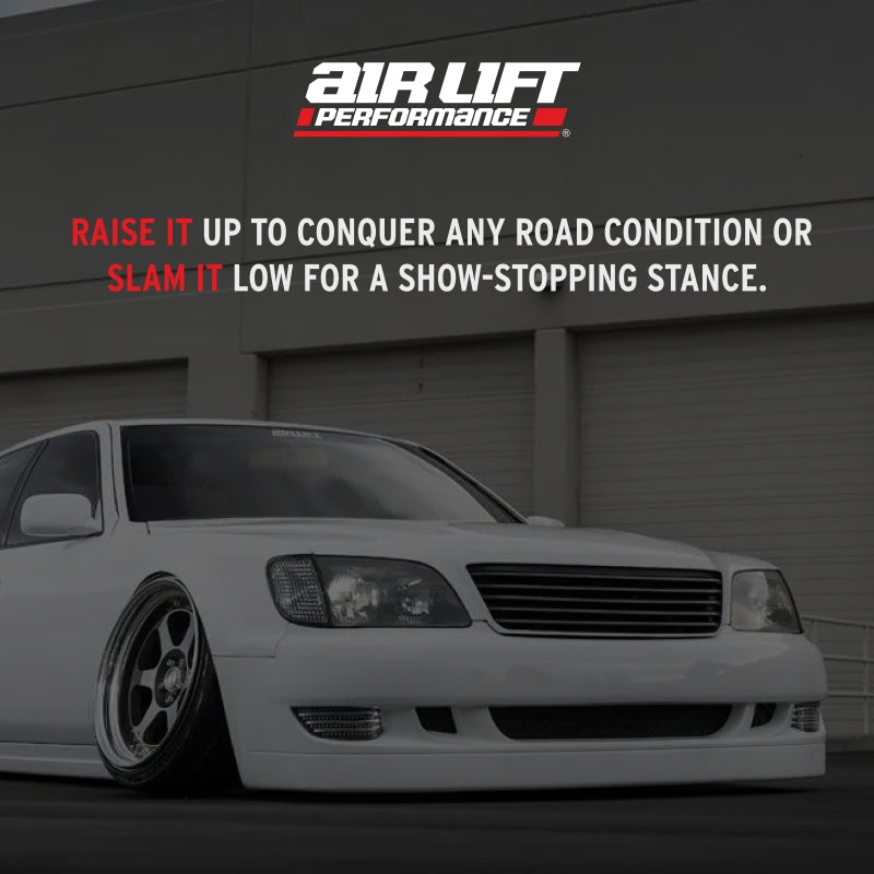 Air Lift Performance Front Air Suspension Kit - Lexus LS400 1989-2000
