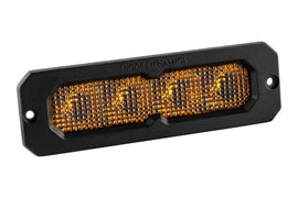 Diode Dynamics SS6 Yellow Flood Max Flush Mount LED Light Bar (Single)