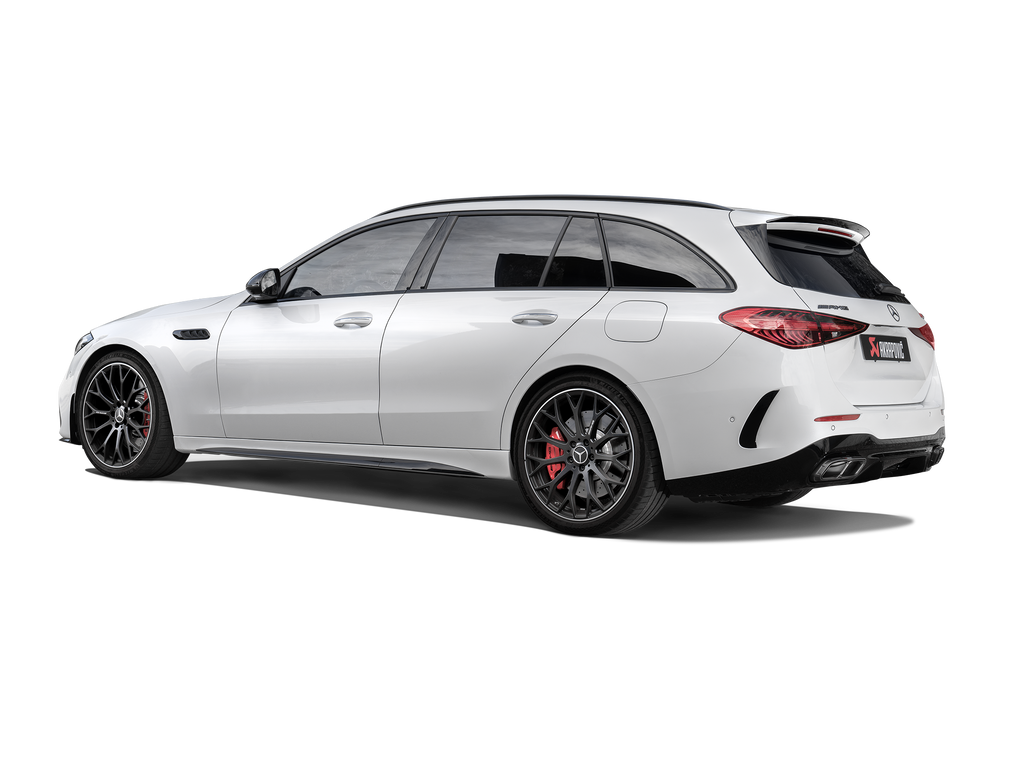 Akrapovic Titanium Slip-On Line Exhaust - Mercedes C63 AMG S E Performance (W206, S206) 2023+