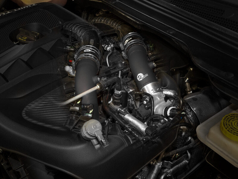 aFe BladeRunner 2.25" & 3" Black Hot & Cold Charge Pipe Kit - Jeep Grand Wagoneer 2022-2025 / RAM 1500 RHO 3.0T 2025-2027