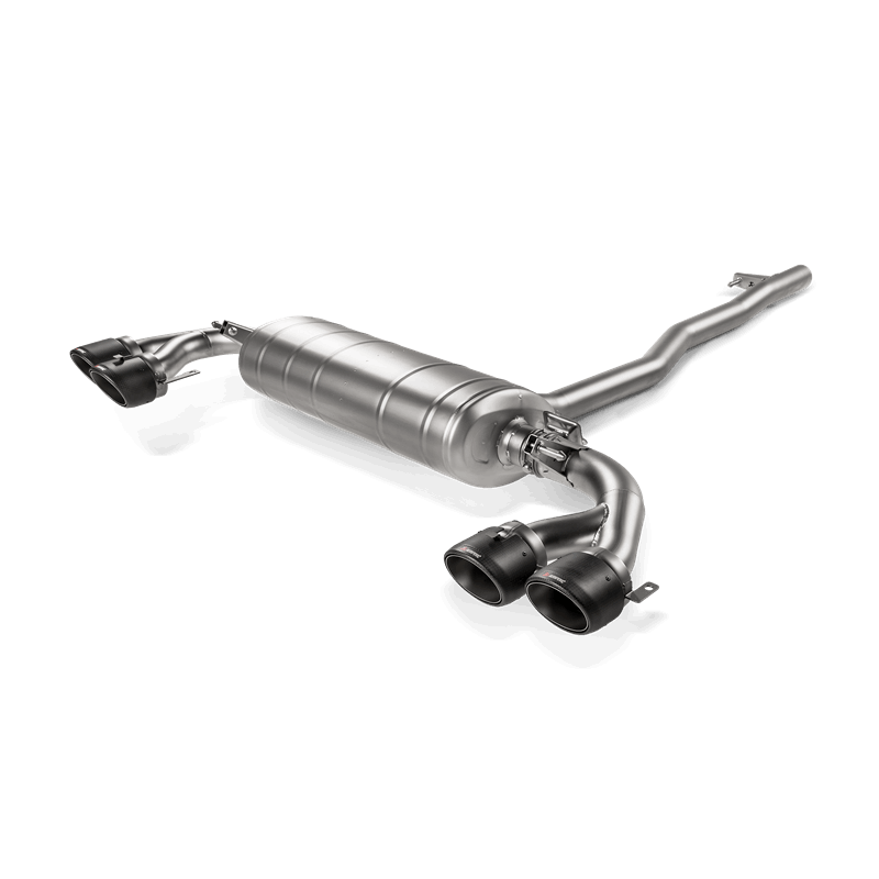 Akrapovic Titanium Slip-On Line Exhaust w/ Titanium Tips - Mercedes-Benz A35 AMG Sedan (Z117)  2020-2022