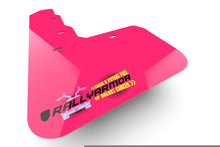 Load image into Gallery viewer, Rally Armor Pink Mudflaps w/ BCE Logo - Tesla Model Y 2020-2026