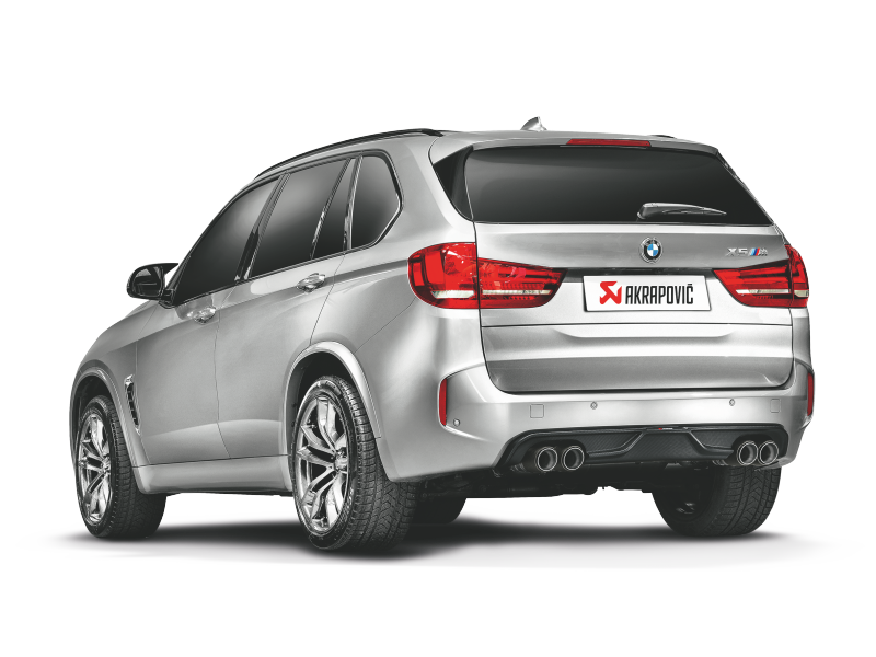 Akrapovic Rear Matte Carbon Fiber Diffuser - BMW X5M (F85) 2015-2018 / X6M (F86) 2015-2019