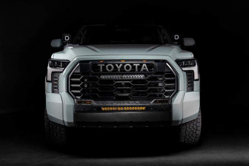 Diode Dynamics White Combo/Driving Pro TRD Pro Grille Lightbar Kit - Toyota Tundra 2022-2026