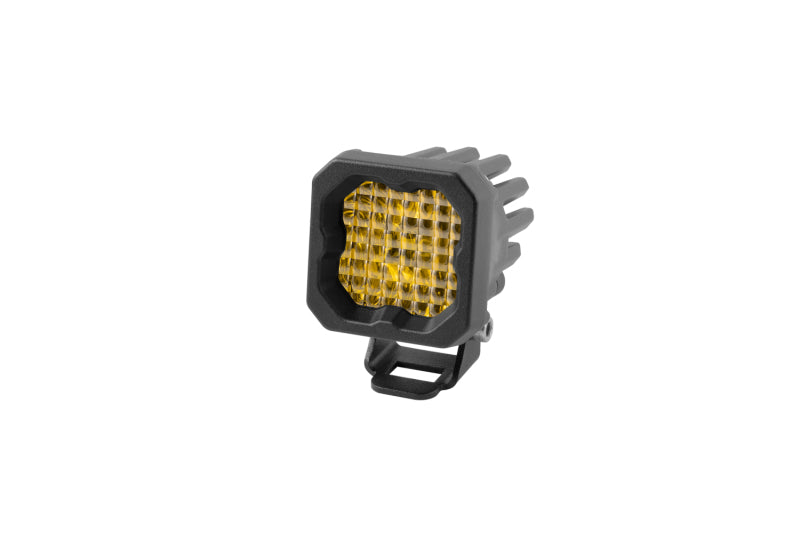 Diode Dynamics SSC1 Yellow Wide Sport ABL LED Pod (Single) - Universal Fitment
