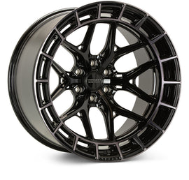Vossen HFX-1 Hybrid Forged X Super Deep Tinted Gloss Black Wheel - 6x139.7 20x10 -18