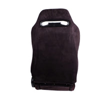Load image into Gallery viewer, NRG Sport Seats (Pair) Type-R Suede w/NRG Logo - Black w/Red Stitching