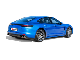 Akrapovic Titanium Evolution Line Cat Back Exhaust w/ Titanium Tips - Porsche Panamera GTS / Turbo (971) 2017-2023