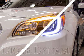 Diode Dynamics C-Light Switchback LED Halos - Subaru Legacy 2015-2017 / Outback 2015-2019
