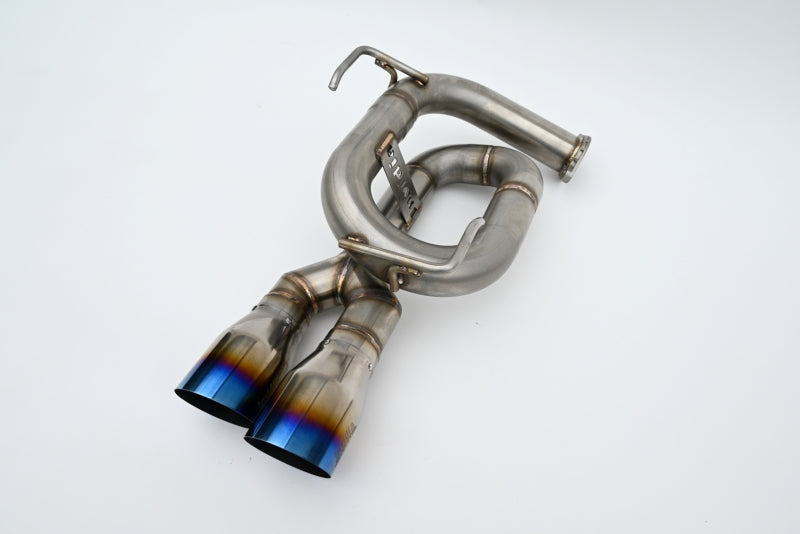 Invidia Twin Loop 3.5" Single Layer Titanium Tip Axleback Exhaust - Subaru WRX (VB) 2022+