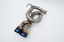 Load image into Gallery viewer, Invidia Twin Loop 3.5" Single Layer Titanium Tip Axleback Exhaust - Subaru WRX (VB) 2022+