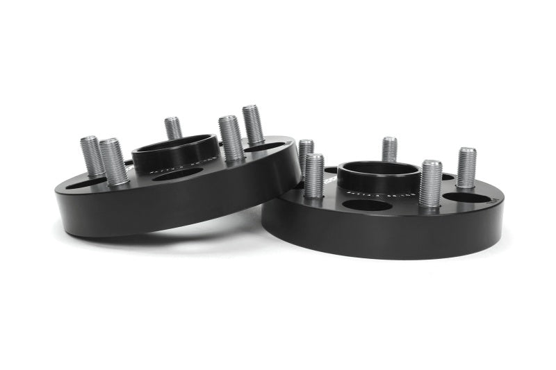 Perrin 25mm Black Wheel Spacers 5x114.3 BP w/56mm Hub - Various Subaru Models