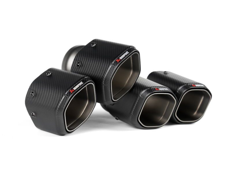 Akrapovic Hexagonal Carbon Fiber Tail Pipe Set - BMW M5 (G90/G99) 2025+