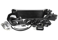 Load image into Gallery viewer, Perrin Performance 2015-2017 Subaru STI FMIC Black Boost Tubes w/ Black Silicone Couplers