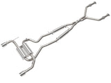 aFe Takeda 2-1/2 IN 304 Stainless Steel Cat-Back Exhaust System w/ Polished Tips - Infiniti Q50 3.7L 2014-2015