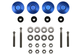 Move Over Racing Blue Anodized Bumper Quick Release Kit - Scion FRS / Subaru BRZ / Toyota 86 2013-2020