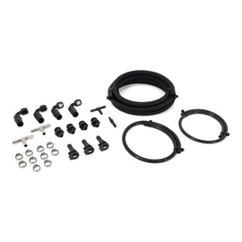 IAG Braided Fuel Line & Fitting Kit For IAG Top Feed Fuel Rails & OEM FPR - Subaru WRX 2002-2014 / STi 2004-2021