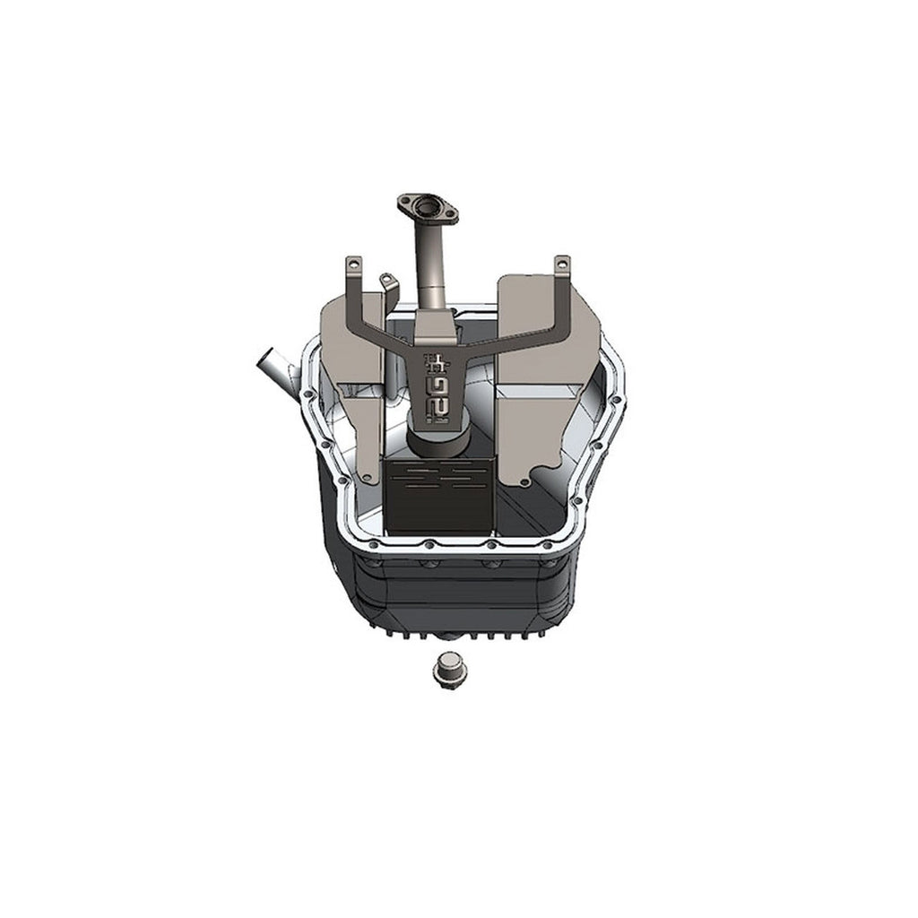 IAG EJ Street Series Oil Pan Package (Silver Pan / Pickup / Street Baffle / Windage Tray) - Subaru WRX 2002-2014 / STi 2004-2021 / LGT 2005-2009 / FXT 2004-2013