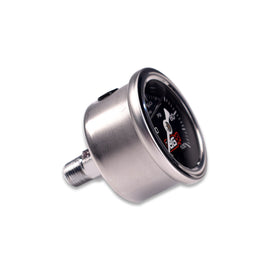 IAG Performance 0-100 PSI Liquid Filled Fuel Pressure Gauge (Black Face) - Multiple Subaru Models w/ Aftermarket FPR
