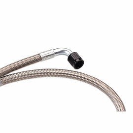 IAG Performance High Pressure Braided Power Steering Line (OEM Routing) - Subaru WRX 2002-2007 / STi 2004-2007