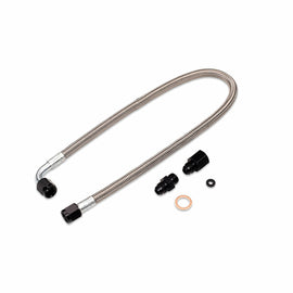 IAG Performance High Pressure Braided Power Steering Line (Rotated Turbo Routing) - Subaru WRX 2002-2007 / STi 2004-2007