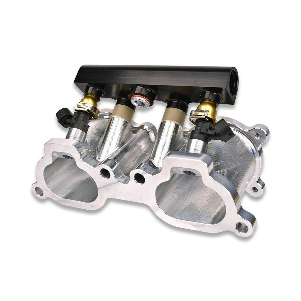 IAG V3 Black Top Feed Fuel Rails - Subaru WRX 2002-2014 / STi 2007-2021 STi / LGT 2008-2012 / FXT 2006-2013