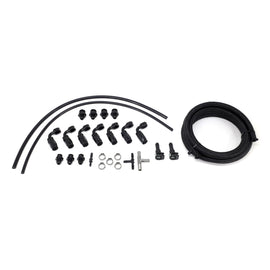 IAG Braided Fuel Line & Fitting Kit For IAG Top Feed Fuel Rails & -6 Aeromotive FPR - Subaru WRX 2002-2014 / STi 2004-2021