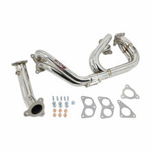 Load image into Gallery viewer, IAG Performance Equal Length 3-Bolt Header &amp; Uppipe - Subaru WRX 2002-2014 / STi 2004-2021 / FXT &amp; LGT