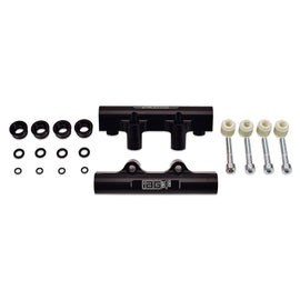 IAG Black Side Feed to Top Feed Fuel Rail Conversion Kit - Subaru STi 2004-2006 / LGT 2005-2007 / FXT 2004-2005