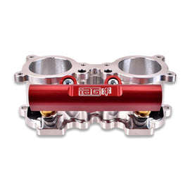 IAG V3 Red Top Feed Fuel Rails - Subaru WRX 2002-2014 / STi 2007-2021 STi / LGT 2008-2012 / FXT 2006-2013