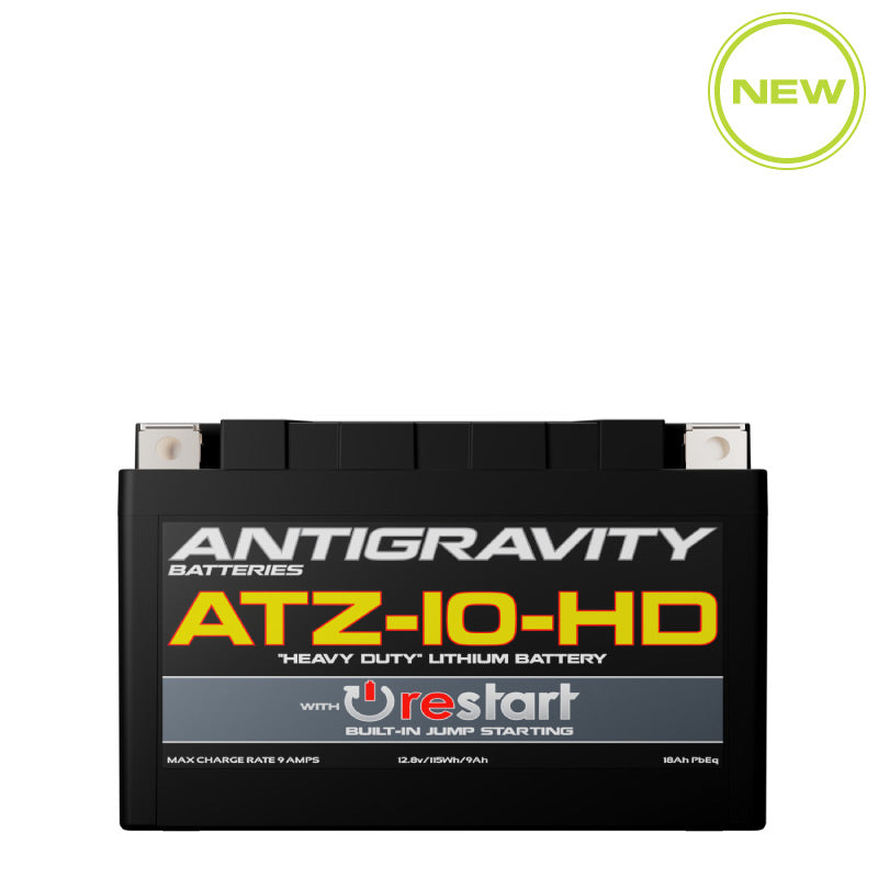 Antigravity ATZ10-HD Re-Start Lithium Battery - Motorcycle / Powersports