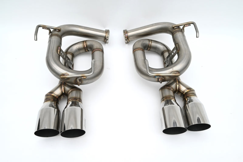 Invidia Twin Loop 3.5" Single Layer SS Tip Axleback Exhaust - Subaru WRX (VB) 2022+