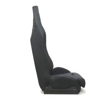 Load image into Gallery viewer, NRG Defender Water Resistant Steel Frame Suspension Seats Black w/ Blue Trim &amp; Defender logo
