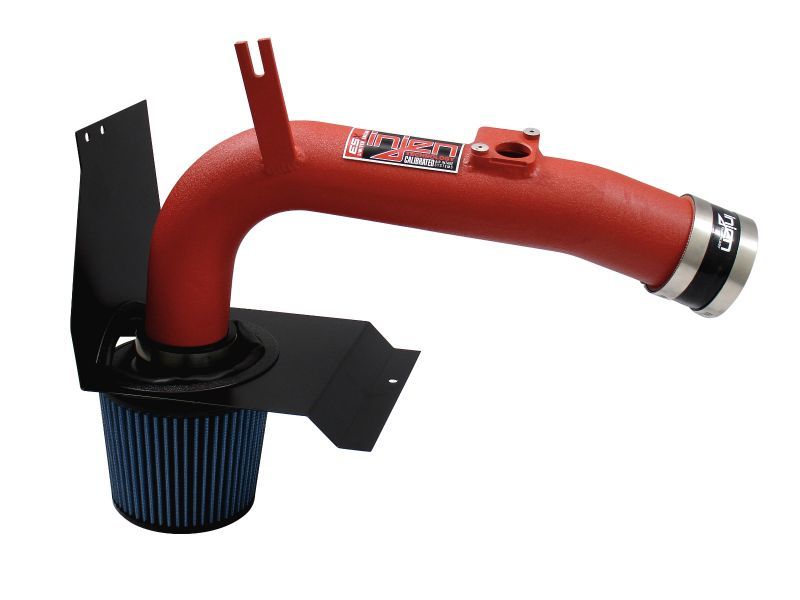 Injen Cold Air Intake w/ Heat Shield [Wrinkle Red] - Subaru Impreza WRX/STi 2014