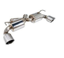 Load image into Gallery viewer, Remark Nissan 370Z V2 Y-Back Axle Back Exhaust w/Stainless Steel Double Wall Tip + Center Pipe