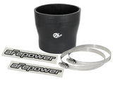 afe Magnum FORCE Intake Coupling Kit (4 IN ID to 3-1/2 IN ID x 3-1/2 IN L) Black Straight Coupler - Universal