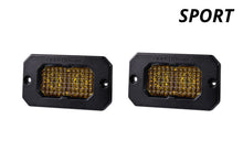 Load image into Gallery viewer, Diode Dynamics C2 1.0 SAE Yellow Fog Sport Flush Mount LED Pod (Pair) - Universal Fitment