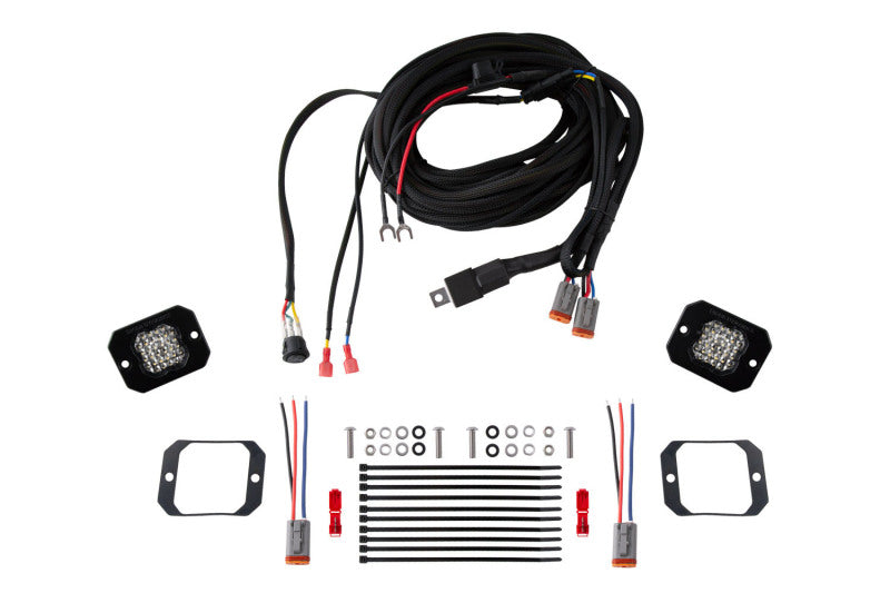 Diode Dynamics Stage Series SSC1 Sport Flush Mount Reverse Light Kit - Universal Fitment