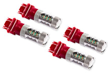 Load image into Gallery viewer, Diode Dynamics 3157 XP80 Red Rear Turn/Tail Light LED Bulbs (Set of 4) - Multiple Fitments