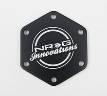 Load image into Gallery viewer, NRG Carbon Fiber w/ Red Texalium Fabrics Horn Delete Button Circular Logo Front/ Back