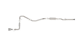 aFe POWER Takeda 2.5in 304 SS Catback Exhaust w/ Polished Tips - Honda Civic Sport 2.0L 2022-2025