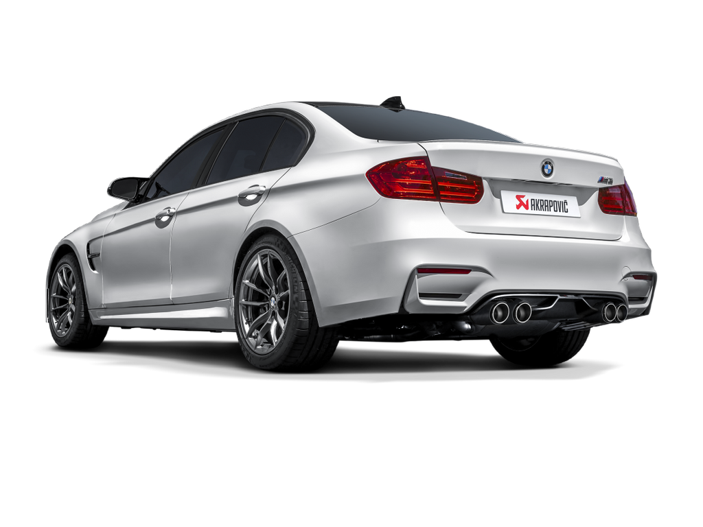 Akrapovic Titanium Slip-On Line w/ Carbon Tips - BMW M3 (F80) 2015-2018 / M4 (F82) 2015-2020