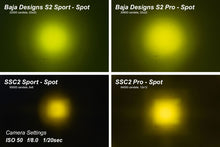 Load image into Gallery viewer, Diode Dynamics C2 1.0 SAE Yellow Spot Sport LED Pod (Pair) - Universal Fitment