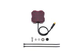 Diode Dynamics Stage Series Single Color LED Red M8 Rock Light (Single) - Universal