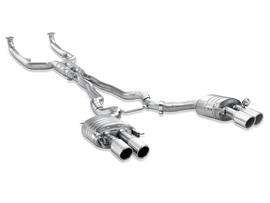 Akrapovic Titanium Evolution Line Cat Back Exhaust w/ Titanium Tips - BMW M6 Gran Coupe (F06) 2014-2019