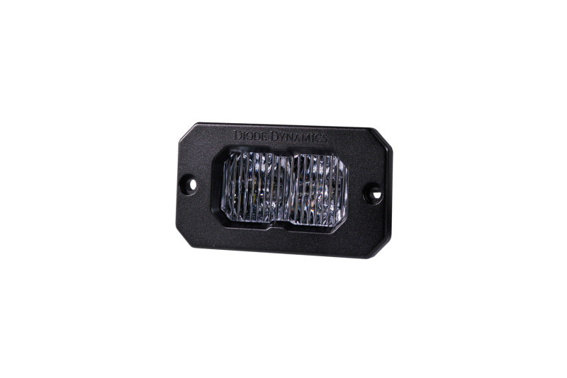Diode Dynamics C2 1.0 SAE White Fog Sport Flush Mount ABL LED Pod (Single) - Universal Fitment