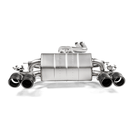 Akrapovic Titanium Slip-On Line Exhaust w/ Carbon Fiber Tips - BMW M2 Competition 2019-2021 / M2 CS 2020-2021 (F87N)