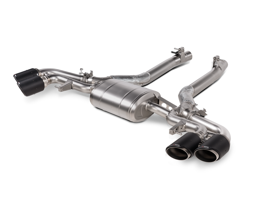 Akrapovic Titanium Slip-On Line Exhaust - BMW X5M / X6M (F95/F96; LCI) 2024+